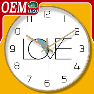 Đồng Hồ Treo Tường Hình Số La Mã Dạng Tròn Trơn Khuyến Mại Giá Rẻ Bán Sỉ 12 Inch Để Trang Trí Nhà Cửa - Product Image 1