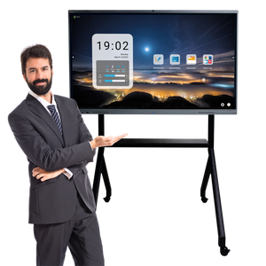 <span class=keywords><strong>La</strong></span> migliore qualità Smart Board <span class=keywords><strong>lavagna</strong></span> <span class=keywords><strong>interattiva</strong></span> da 55 pollici toccante schermo piatto interattivo per il distributore all'ingrosso - Product Image 1