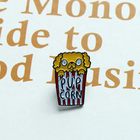 Personnalisable laiton métal émail doux broche nouveau Design film et télévision drame acteur insigne sérigraphie