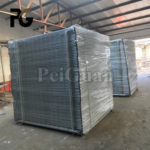 Panneaux de clôture amovibles pour bâtiment extérieur <span class=keywords><strong>Plaque</strong></span> de clôture à base de béton bon marché Clôture temporaire Express Australie - Product Image 5