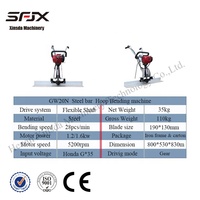 Xinsda Fabrikverkauf GX35 Benzinmotor-Oberflächenglättmaschine Betonvibrations-Estrichmaschine 380/220V 35kg Leichtgewicht