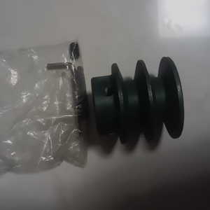 铁质加厚V型皮带轮2槽B型电机减速器传动轮一体式OEM 50mm孔径 - Product Image 5