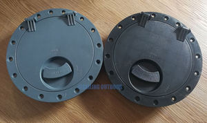 Plaque de pont de kayak étanche ronde de bateau marin de 8 pouces avec couvercle détachable sac de rangement Accesorios Kayak - Product Image 4