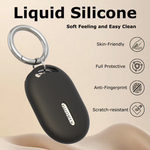 Étui de protection en silicone pour traceur <span class=keywords><strong>Xiaomi</strong></span> Tag, localisateur anti-perte, porte-clés de suivi, housse de protection - Product Image 3