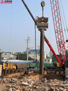 ANTENG Macchina per Palificazione Vibrante Montata su Gru con Pompa Idraulica ad Alta Efficienza, Motore e Cuscinetti - Product Image 6