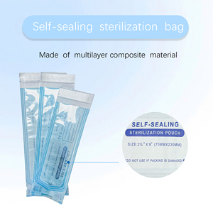 Bolsa de Esterilización de Grado Médico, Papel-Plástico Autosellable, para Instrumentos Dentales, Esterilizada con Óxido de Etileno, Certificación CE - Product Image 6