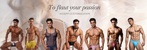 Calzoncillos Triangulares Delgados y Sexys para Hombre, <span class=keywords><strong>de</strong></span> Color Sólido, con Bolsa para Realzar la Figura, Ropa Interior Erótica, Venta al por Mayor, OEM, ODM - Product Image 6