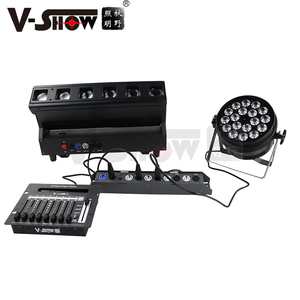Vshow dps24 DMX điện splitter 4 + 4 1 trong 4 ra điện và DMX Splitter cho sân khấu - Product Image 2