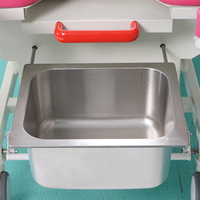 Table chirurgicale gynécologique électrique Yuda de qualité supérieure, lit d'accouchement obstétrical, dossier réglable, levage hydraulique Trendelenburg, 200 kg