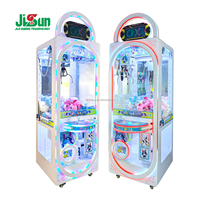 Machine à griffes pour poupées, jeu de fête, armoire large, un joueur, panneau acrylique entièrement transparent avec casier à prix