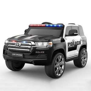 Voiture électrique pour enfants Toyota Land Cruiser sous licence, 24V, télécommande, véhicules électriques, 2 places, voiture de <span class=keywords><strong>police</strong></span> jouet pour enfants - Product Image 1