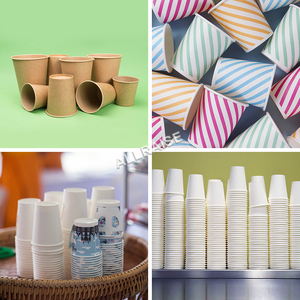 Machine de fabrication de papier pour gobelets et gâteaux à prix d'usine Machine de fabrication de gobelets en papier de jus recyclable pour KFC <span class=keywords><strong>McDonald</strong></span>'s - Product Image 6