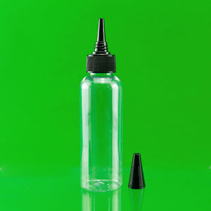 Botella de plástico PET <span class=keywords><strong>100mL</strong></span> 240ml Botella de embalaje líquido con tapa de rosca de punta de aguja Serigrafía - Product Image 3