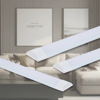 18/24/36/48W Aluminium Slim LED Luminaires linéaires à latte pour utilisation dans les supermarchés LED purification lumière linéaire