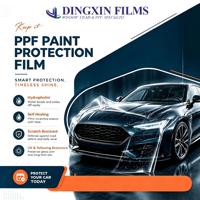 Film de protection transparent en TPU souple haute élasticité 7,5 mil, auto-réparant par la chaleur, facile à poser sur les bords, anti-rayures, anti-jaunissement, anti-UV, directement de l'usine
