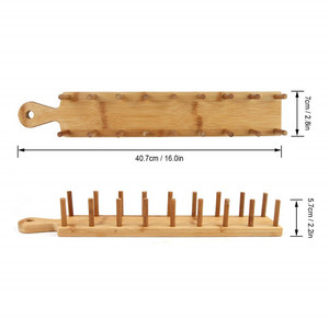 Support de taco en bois de pin massif fabriqué en usine - Product Image 4