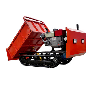 Vehículo de Transporte sobre Orugas Pequeño, Volquete Hidráulico Agrícola para Terrenos de Montaña y Huertos - Product Image 4