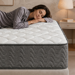Quilted Foam Orthopedic Mattress Medium Firm Compressed Roll Pack for King Size <b>Bed</b> Mattress Home Furniture - Product Image 2