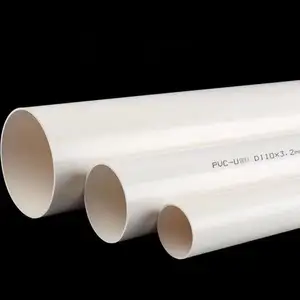 2024 Personalizado Atacado Preço De Fábrica Pvc Pipe Tubo De Plástico De Polipropileno
