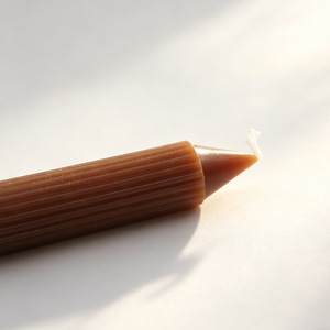 Bougies coniques colorées de 25 cm, à tige longue, en cire, pour la décoration de table à manger et l'éclairage quotidien - Product Image 2