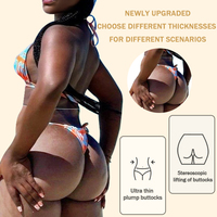 Vente Flash Leggings de fitness taille haute pour femmes grandes tailles avec culotte en silicone souple pour adultes, effet push-up et rehausseur de fesses, gaine amincissante pour femmes BBL