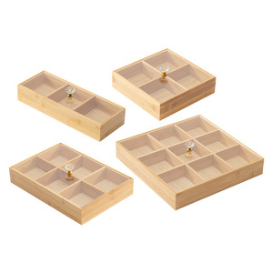 Chinese New Year Snack <b>Tray</b> Rectangle Compartment Box Reusable Fruit Platter Party Tableware - Product Image 5