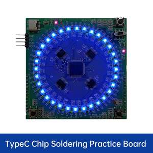 Flowing Light LED Running Light DIY Kit <strong>Simple</strong> Electronic <strong>Circuits</strong> Teaching Experiment Module Soldering Practice Boards - Product Image 2