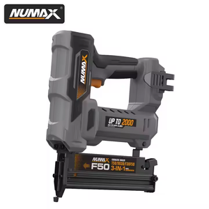 <span class=keywords><strong>Numax</strong></span> Agrafeuse à <span class=keywords><strong>batterie</strong></span> sans fil de qualité industrielle 3 1 16 18 Gauge 3-en-1 Pistolet à ongles sans fil Brad Nailer Finish Nail Machine - Product Image 1