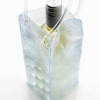 Sac isotherme à vin Sac de gel pour bouteille de bière Refroidissement instantané et garde votre boisson froide Garder au frais et refroidir le vin de champagne