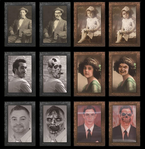 Halloween <span class=keywords><strong>D</strong></span>écoration 3D Fantôme <span class=keywords><strong>Photos</strong></span> Avec Cadre Changement Visage Portrait <span class=keywords><strong>Horreur</strong></span> <span class=keywords><strong>D</strong></span>écoration Murale Props Thème Fête <span class=keywords><strong>D</strong></span>écor À La Maison - Product Image 6