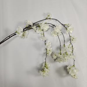 Di alta qualità a casa del partito decorazione di cerimonia nuziale bianco artificiale <span class=keywords><strong>sakura</strong></span> cherry <span class=keywords><strong>blossom</strong></span> per la vendita - Product Image 6
