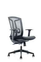 Chaise de bureau informatique moderne en tissu à dossier bas en maille, prix fabricant