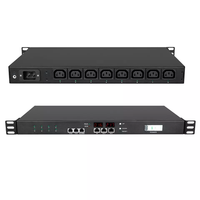 Armoire de Distribution d'énergie intelligente, 8 voies, 19 pouces, IEC C 13, PDU pour 22U 27U 42U 47U, Rack pour IDC, prix de gros