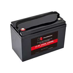 Pack de batteries Lifepo4 12,8V 12V 50Ah 100Ah 200Ah 300Ah avec BMS pour système solaire domestique, camping-car, voiture, <span class=keywords><strong>moto</strong></span>, bateau - Product Image 4