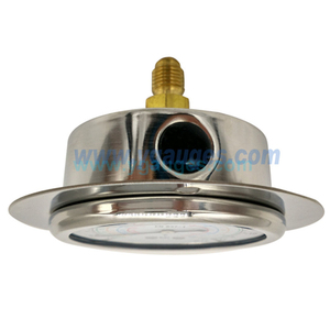 Áp Kế Chất Lỏng Đầy Bảng Điều Khiển Mount <span class=keywords><strong>Dial</strong></span> Loại Đồng Hồ Đo Áp Suất Tương Tự - Product Image 3