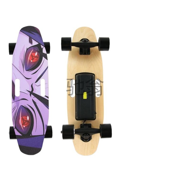 Electric scooter four-wheel remote control intelligent fish board adult children electric scooter