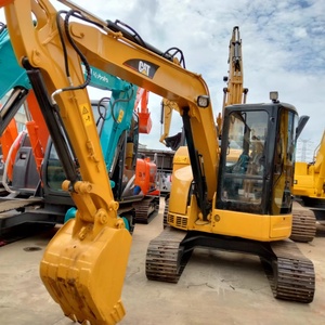 Excavatrices d'occasion Cat 305C 305ccr Cat305 305E Mini-excavatrice 5 tonnes à vendre à prix réduit avec accessoire tarière certifié CE - Product Image 1