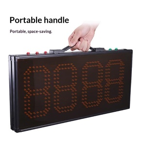 Tarjeta Electrónica Digital de Sustitución para Fútbol, Indicador LED de Cuatro Dígitos, Marcador, Suministros para Árbitros - Product Image 3