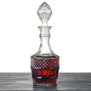 customization glass bottles suppliers of whisky vodka and rum wine glass bottle for high white quality
