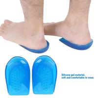 Rehausseurs de talon en gel de bonne qualité pour la correction des jambes et l'augmentation de la taille, semelles intérieures avec coupelles de talon en silicone, inserts de chaussures pour rehausser la taille
