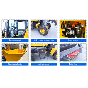 Gratis ongkos kirim!! Cina 4x4 roda penggerak Mini pemuat Front End <span class=keywords><strong>Wheel</strong></span> <span class=keywords><strong>Loader</strong></span> untuk dijual dengan salju sekop sebagainya - Product Image 6