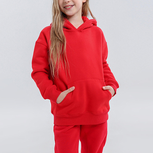 HEXJ017 <span class=keywords><strong>Felpa</strong></span> Oversize Invernale alla Moda in Pile di Cotone per Ragazze dai 4 ai 15 Anni, 18 Colori, Logo Ricamato o Stampato a Rilievo - Product Image 6
