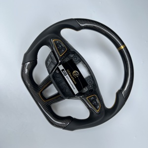 Volante de Fibra de Carbono Real para <span class=keywords><strong>Ford</strong></span> Focus MK3/MK3 <span class=keywords><strong>RS</strong></span>/MK3 ST/SE 2015 2016 2017 2018, Gran Oferta, Precio Bajo Profesional - Product Image 2