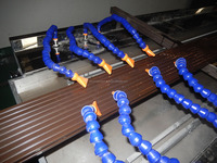 Sevenstars PE PP PVC Post Extrusion Line WPC Máquina de fabricación de plástico
