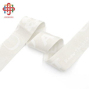Thấp Moq Tùy Chỉnh <span class=keywords><strong>38Mm</strong></span> Mềm Spandex Nylon Jacquard Ban Nhạc Đàn Hồi Vải Cho Quần Áo Thể Thao Đồ Lót Đàn Hồi Dây Thắt Lưng - Product Image 4