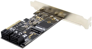 Carte d'extension Fervit PCIe X4 JMB585 SATA&M.2 Key B SATA6Gbps - Product Image 4
