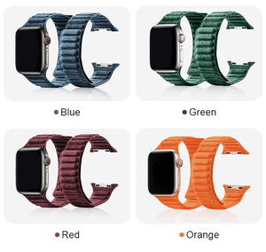 <span class=keywords><strong>Correas</strong></span> de Reloj de Alcántara de Nuevo Diseño para Relojes Inteligentes, Correa de Bucle Ultra Magnético Compatible con <span class=keywords><strong>Apple</strong></span> IWatch Series 1-10 SE - Product Image 6
