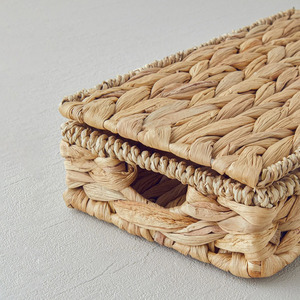 Prix bon marché tressé à la main Jacinthe d'eau boîte unité de stockage boîtes de conteneur pour les magasins de détail et de gros - Product Image 3