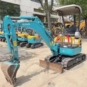 Excavatrice de marque supérieure Engine U-15, livraison gratuite, poids opérationnel de 1,5 à 5 tonnes, petite excavatrice sur chenilles, comprenant moteur, pompe, boîte de vitesses, PLC, godet - Product Image 4