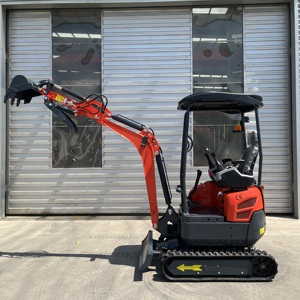 China Top Brand New Mini Digger 9017FZTS Excavadora sobre orugas con 0.045cbm Bucket y 11.8kw Kubota Engine Power para la venta - Product Image 2
